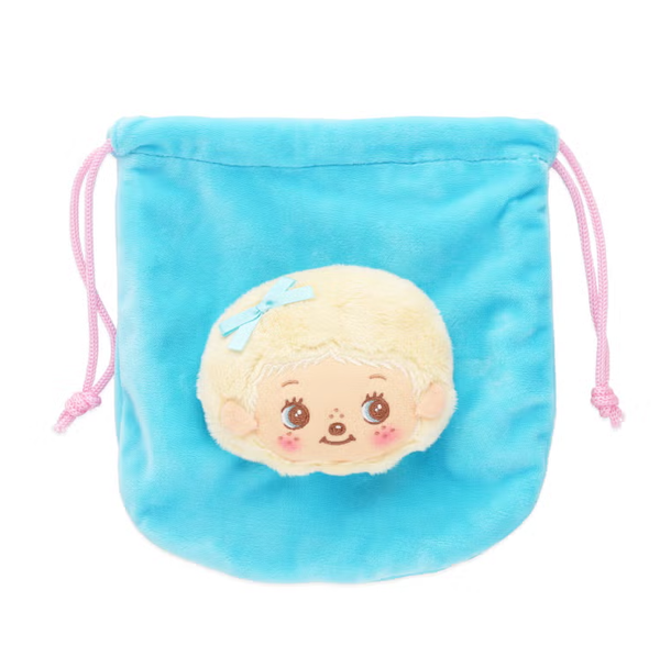 Monchhichi Babychichi Boy Sweet Color Mascot Drawstring Pouch