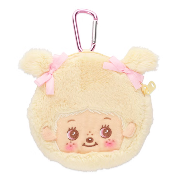 Monchhichi Babychichi Sweet Color Mini Pouch with Carabiner