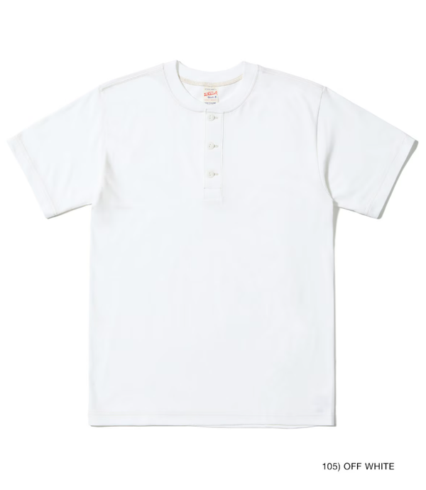 Whitesville WV79681 Henley Neck Pack T-Shirt Cotton 1-Piece