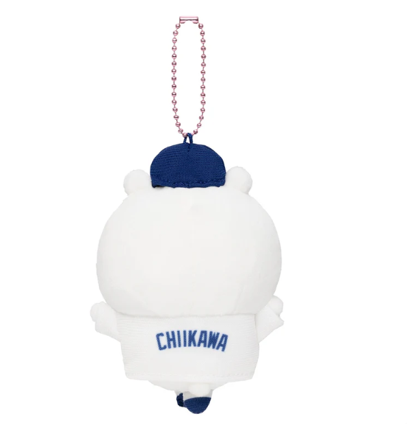 Chiikawa x MLB Tokyo Series 2025 Dodgers Mascot Plush Keychain 3 Piece Set