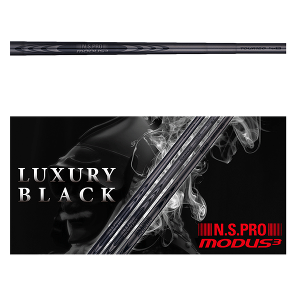 N.S.Pro Modus 3 Tour 120 Luxury Black Steel Iron Shafts – #5-W 6-Piece Set