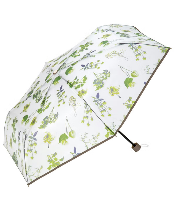 plantica×Wpc Flower Mini Foldable Vinyl Umbrella