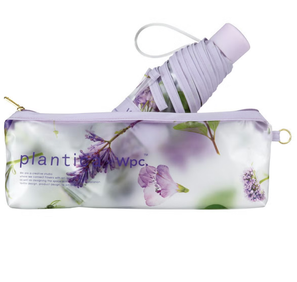 plantica×Wpc Flower Mini Foldable Vinyl Umbrella