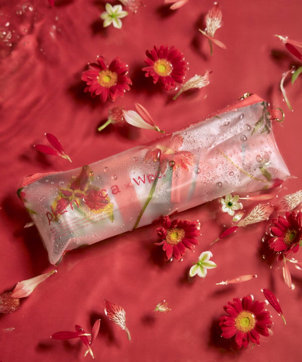 plantica×Wpc Flower Mini Foldable Vinyl Umbrella