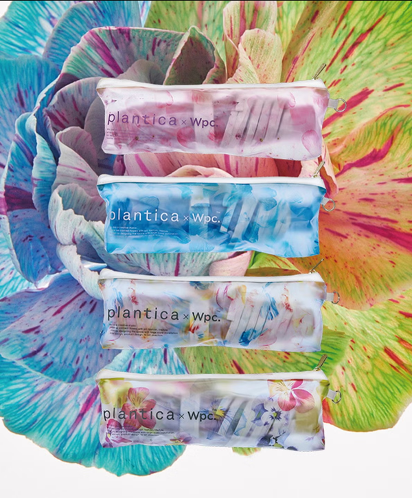 plantica×Wpc Flower Mini Foldable Vinyl Umbrella