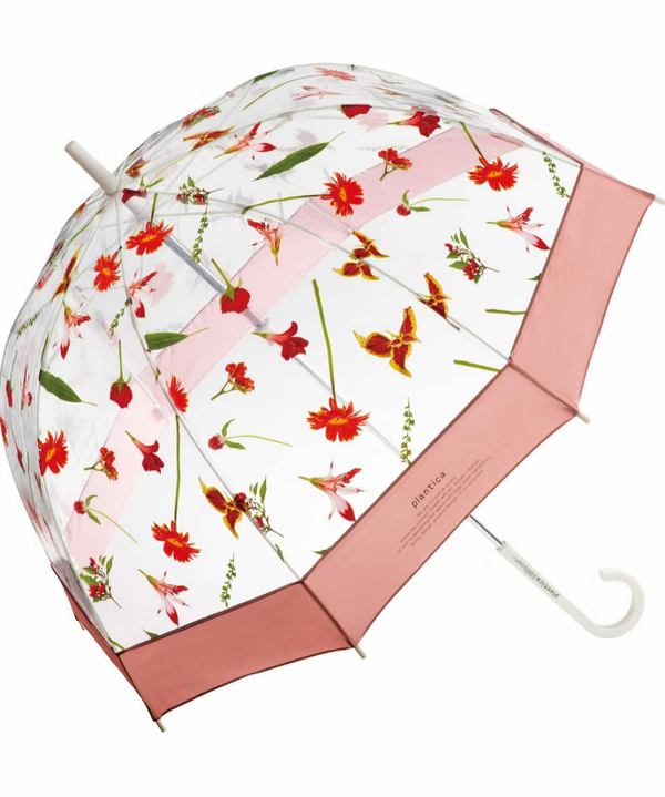 plantica×Wpc Flower Dome Vinyl Umbrella