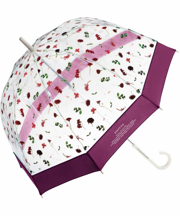 plantica×Wpc Flower Dome Vinyl Umbrella