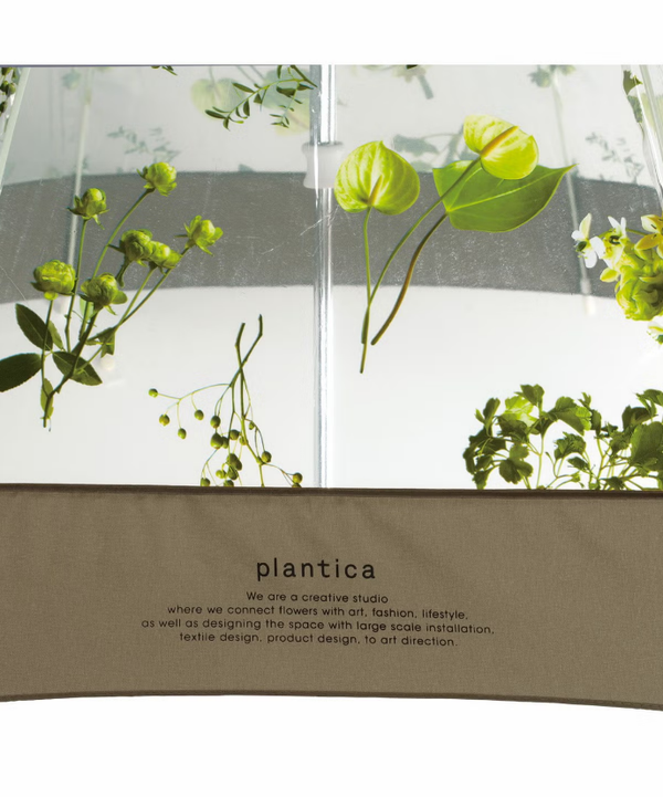 plantica×Wpc Flower Dome Vinyl Umbrella