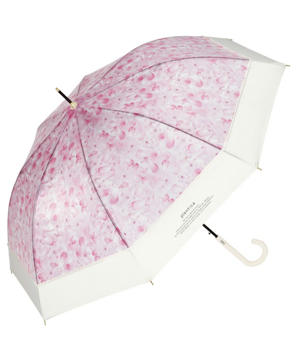 Plantica × Wpc Patchwork Flower Print Long Umbrella