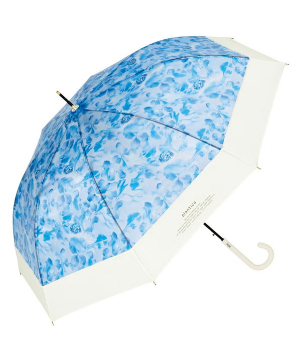 Plantica × Wpc Patchwork Flower Print Long Umbrella