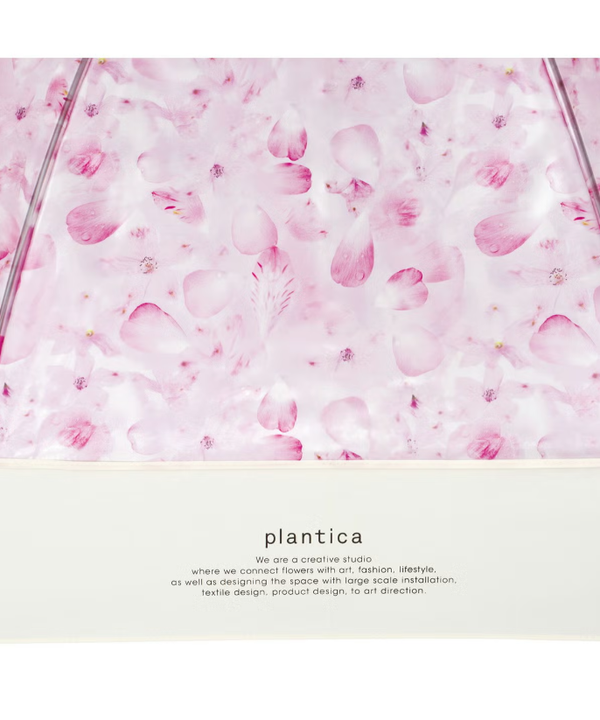 Plantica × Wpc Patchwork Flower Print Long Umbrella