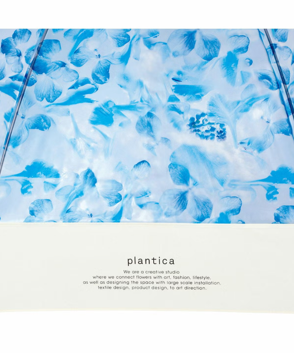 Plantica × Wpc Patchwork Flower Print Long Umbrella