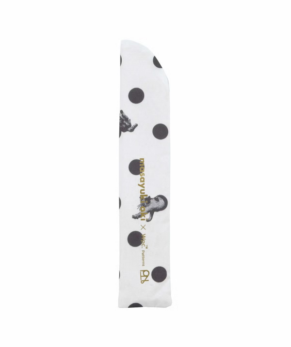 Wpc × Masayuki Oki Monochrome Dot Fan