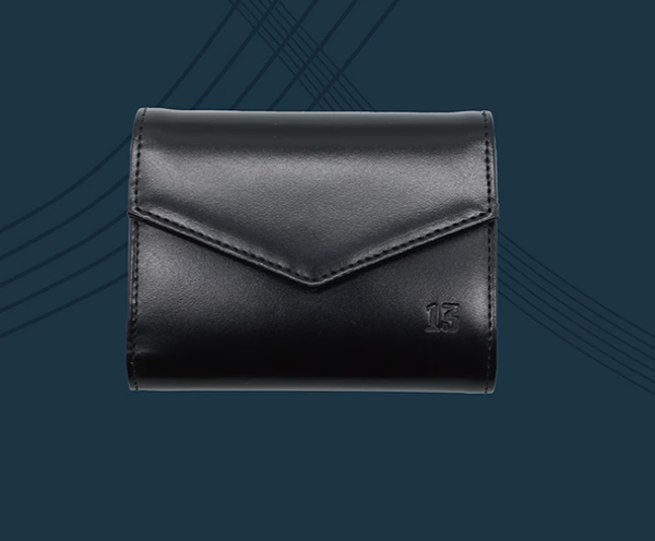 EVANGELION×NADAYA Quatre Mains Leather Trifold Wallet – Shinji & Kaworu Model 13 [Pre-order]