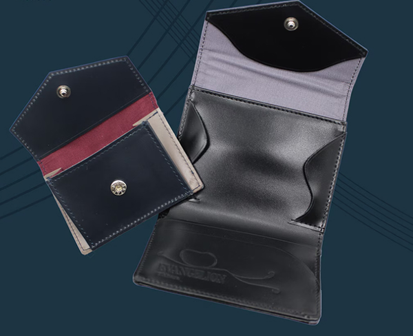 EVANGELION×NADAYA Quatre Mains Leather Trifold Wallet – Shinji & Kaworu Model 13 [Pre-order]