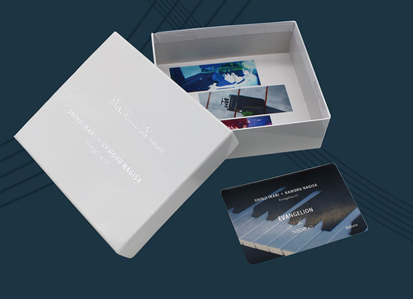 EVANGELION×NADAYA Quatre Mains Leather Trifold Wallet – Shinji & Kaworu Model 13 [Pre-order]