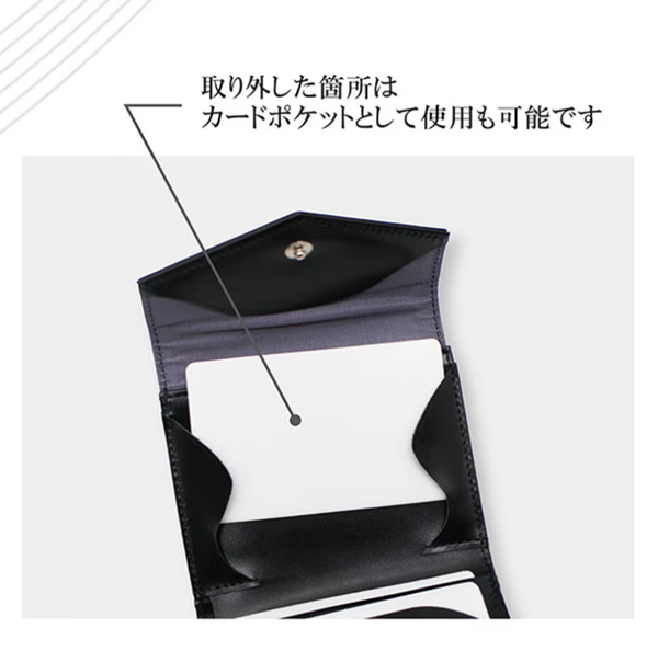 EVANGELION×NADAYA Quatre Mains Leather Trifold Wallet – Shinji & Kaworu Model 13 [Pre-order]