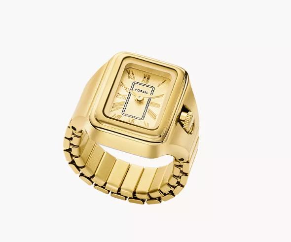 RAQUEL Gold Tone Watch Ring