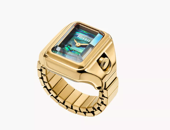 RAQUEL Gold Tone Watch Ring