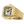 Load image into Gallery viewer, Harlow Gold Tone Watch Ring Stainless Steel Quartz Two Hand Ring Watch
