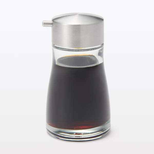 MUJI Small Glass Soy Sauce Dispenser 85ml