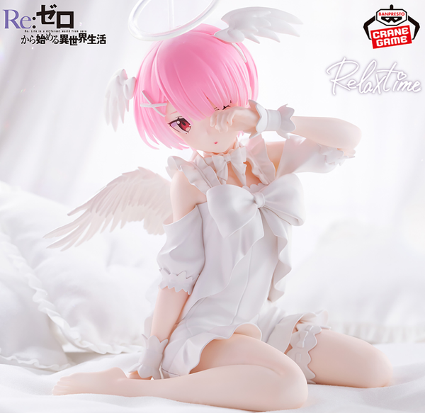 Re:ZERO Starting Life in Another World Relax Time Ram Sweet Angel Ver. Figure