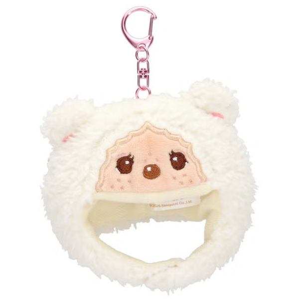 Monchhichi Cham Fan Cap Keychain