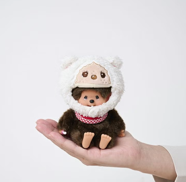Monchhichi Cham Fan Cap Keychain