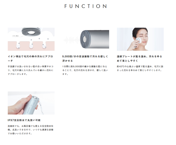 SALONIA Ion Facial Brush