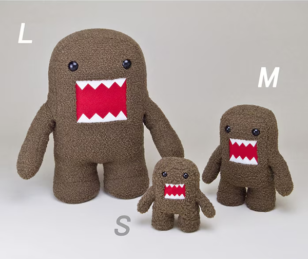 Domo-kun Small Plush Toy 16.5cm S Size
