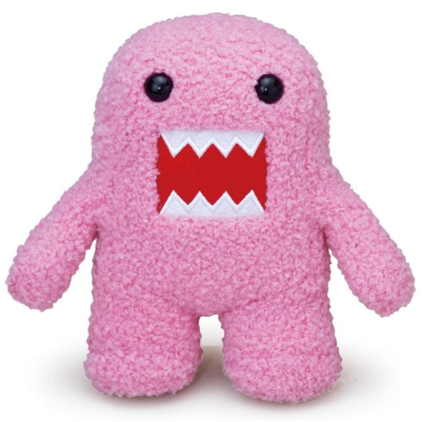 Sekiguchi Domo-kun Pink Plush Toy 16.5cm S Size
