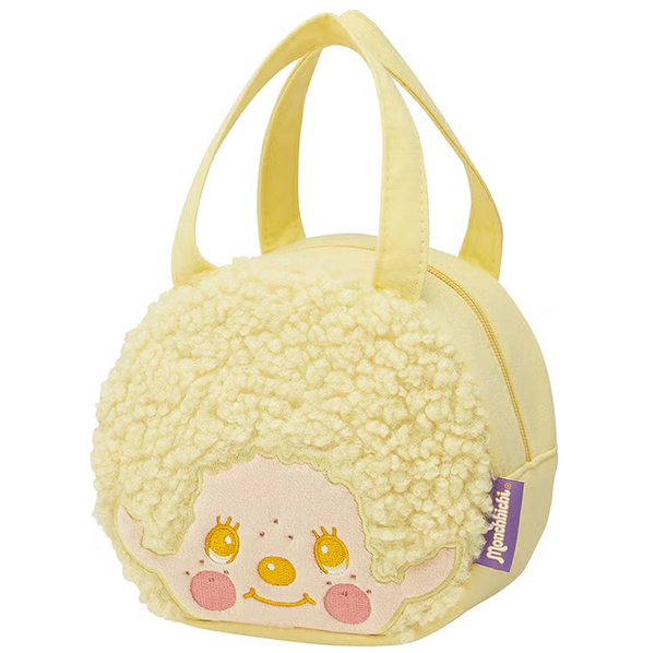 Monchhichi Die-Cut Face Tote Bag