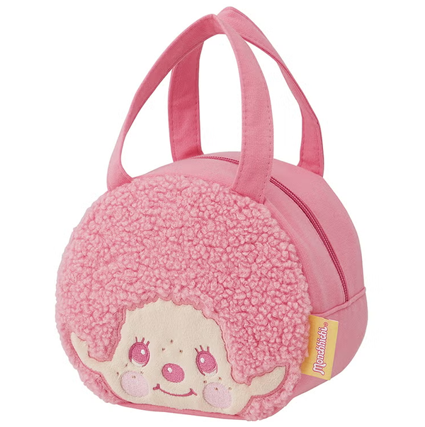 Monchhichi Die-Cut Face Tote Bag