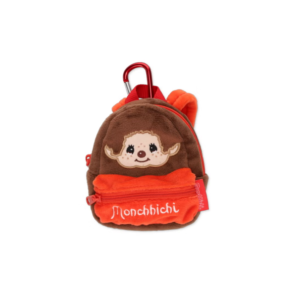 Monchhichi Mini Backpack Pouch with Carabiner