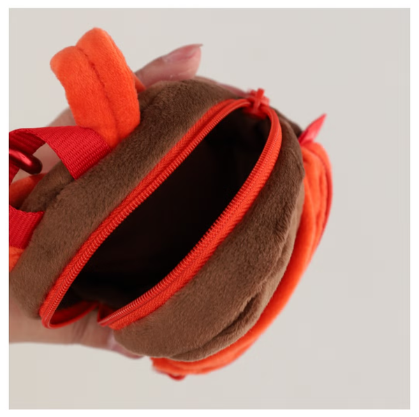 Monchhichi Mini Backpack Pouch with Carabiner