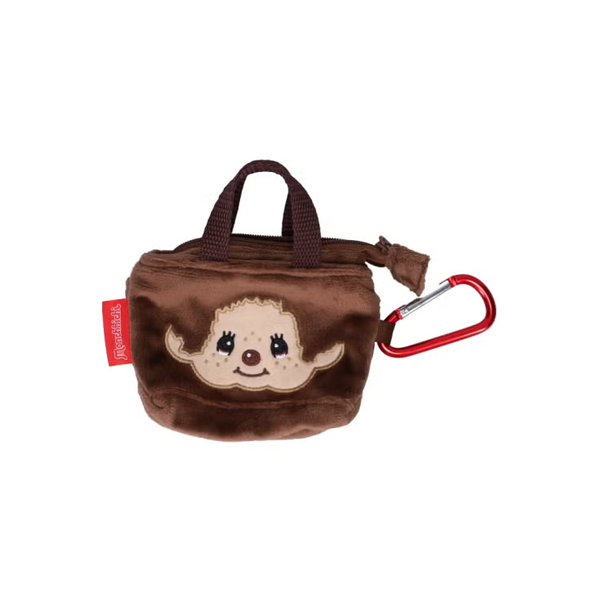 Monchhichi Mini Tote Bag Key Case with Carabiner