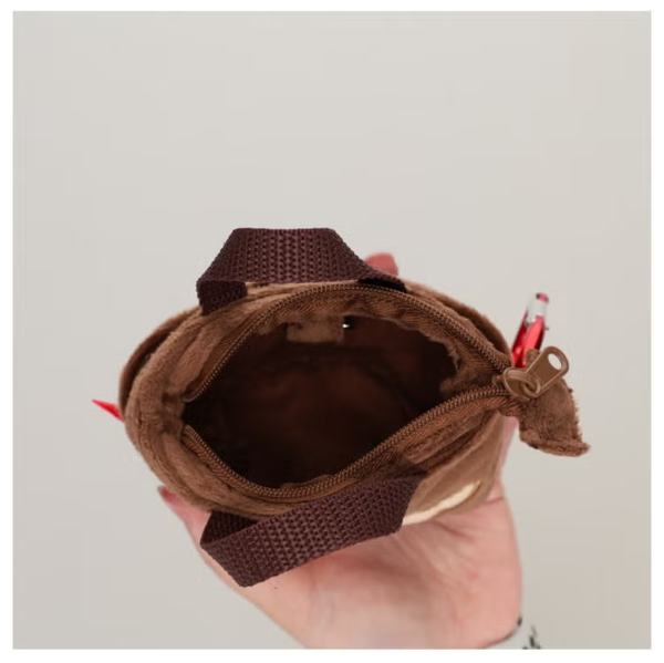 Monchhichi Mini Tote Bag Key Case with Carabiner