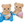 Load image into Gallery viewer, Sylvanian Families Biscuit Bear Twins Set with Tricycle (Epoch K-70)
