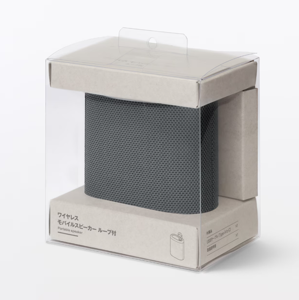 MUJI Wireless Mobile Speaker with Loop