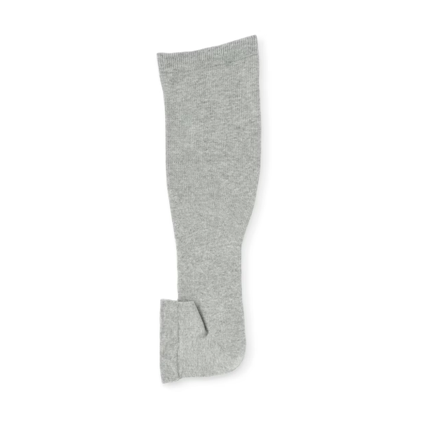 MUJI Women's Toe-Free Graduated Compression Knee High Socks