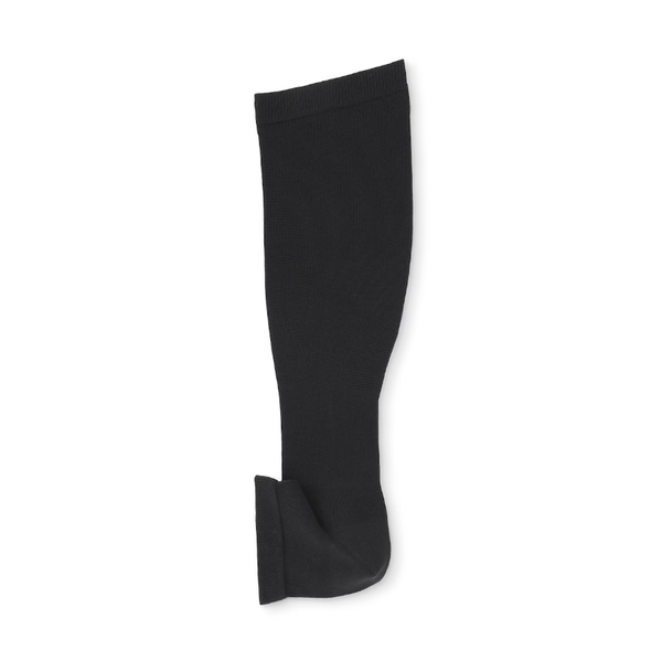 MUJI Women's Toe-Free Graduated Compression Knee High Socks