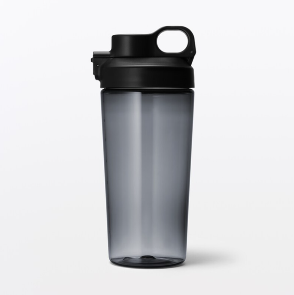 MUJI Wide Mouth Easy-Clean One-Touch Water Bottle with Measurement Scale 700ml