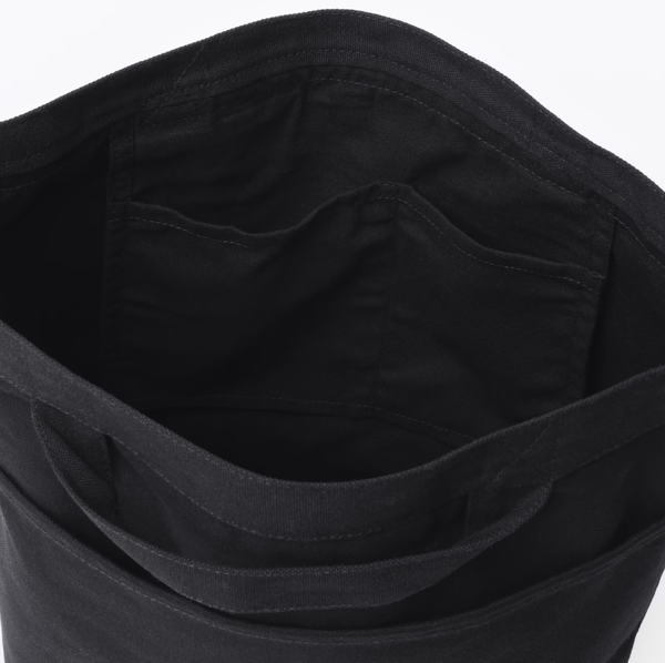 MUJI Organic Cotton Canvas Shoulder Tote Bag