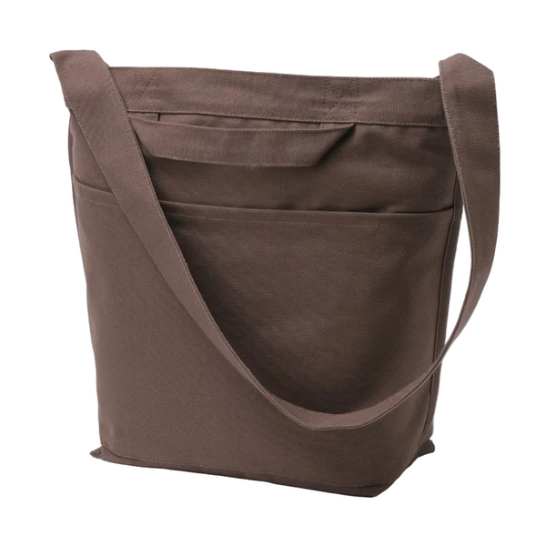 MUJI Organic Cotton Canvas Shoulder Tote Bag