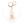 Load image into Gallery viewer, Monchhichi Heart-Shaped Fur Keyring
