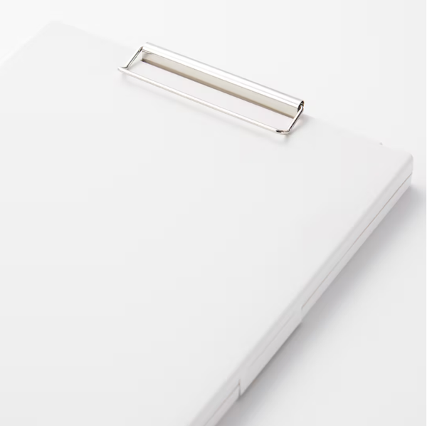 MUJI A4 Storage Clipboard with Pen Holder