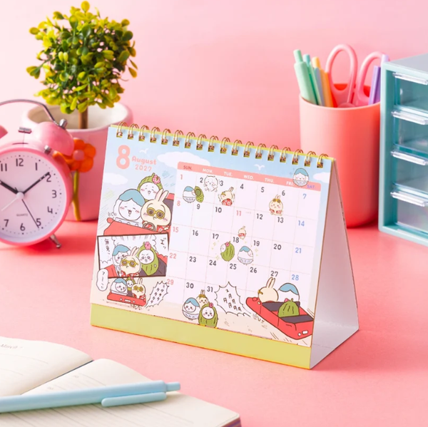 Chiikawa 2027 Desk Calendar with Mini Stickers