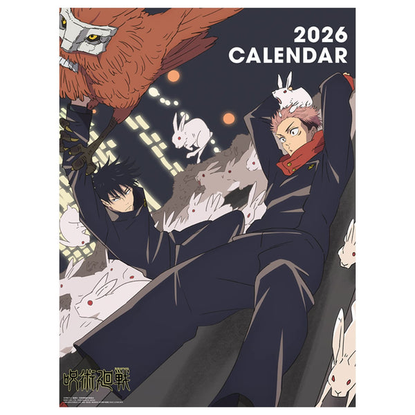 Jujutsu Kaisen CL-019 2026 Wall Calendar B3 Shibuya Incident Illustration