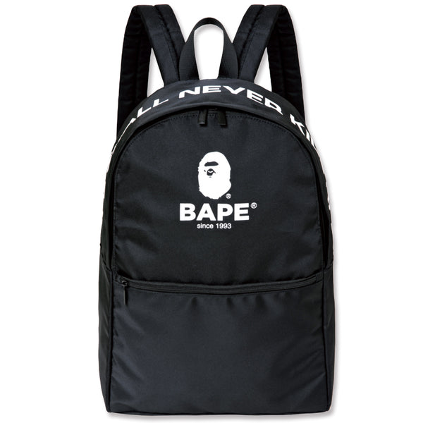 A Bathing Ape APE HEAD Large Capacity Backpack