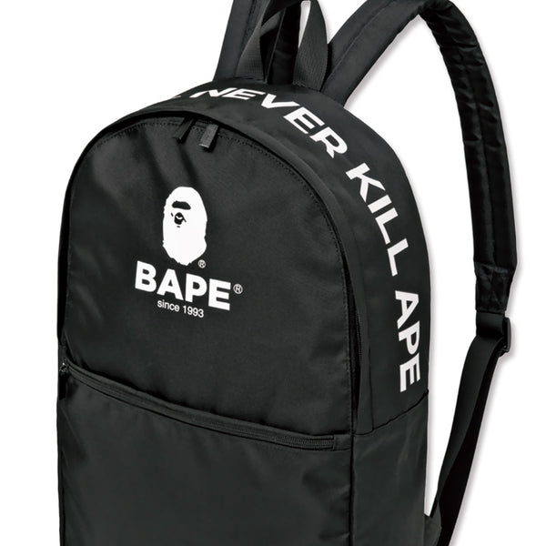 A Bathing Ape APE HEAD Large Capacity Backpack